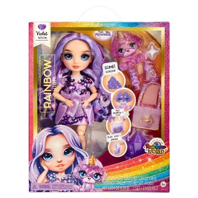 Кукла Rainbow High, Sparkle Slime, Violet Willow, 120223EU