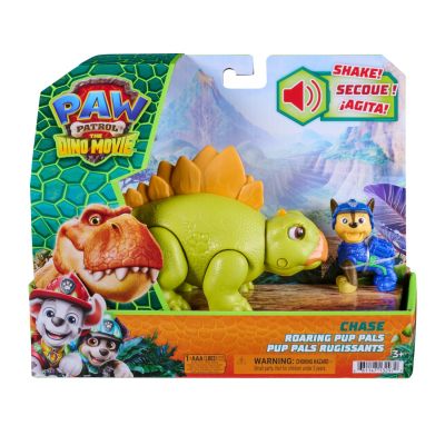 Комплект динозавър с фигурка, Paw Patrol, Roaring Pup Pals, Chase, 20157647