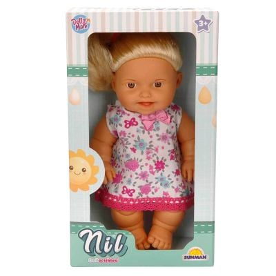 Кукла бебе Нил с усмихнато лице, Dollz n More, 23 см