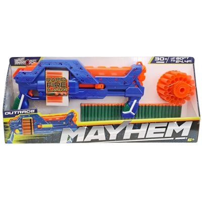 Пистолет игачка, Air Warriors, Mayhem Outrage, 30 гъбени стрели
