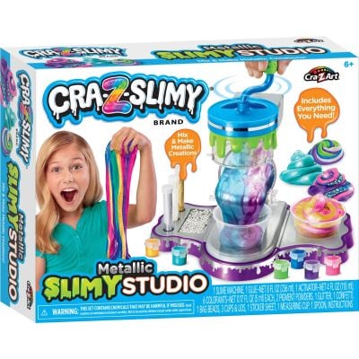 Творчески комплект, Cra-Z-Art, Metallic Slimy Studio
