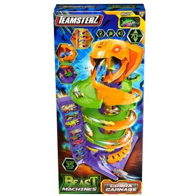 Комплект за игра с количка, Teamsterz Beast Machines, Cobra Carnage, 70 см