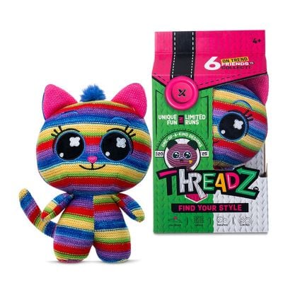 Плюшена играчка, Threadz, Find Your Style, Cat