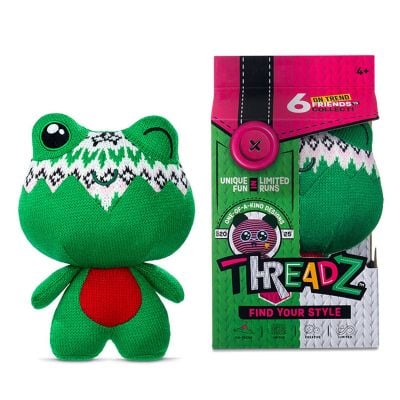 Плюшена играчка, Threadz, Find Your Style, Frog