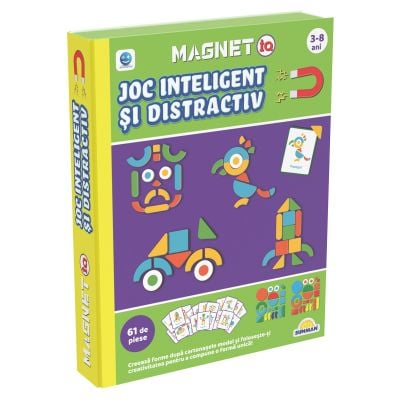 Образователна игра, Smile Games, Умни и забавни фигурки, 61 части