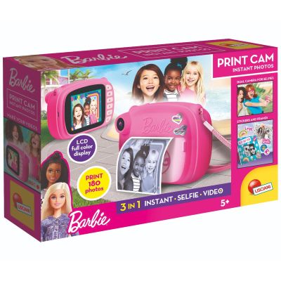 Фотоапарат за моментни снимки, Lisciani, Barbie