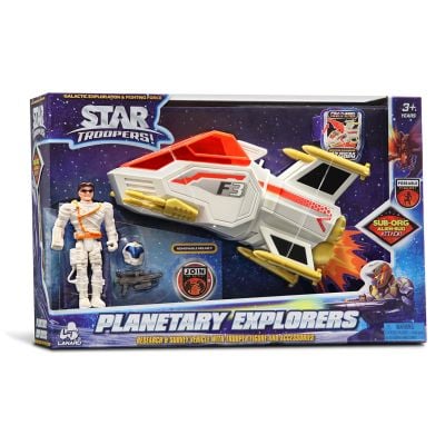 Комплект космически кораб с фигура, Star Troopers, Lanard Toys