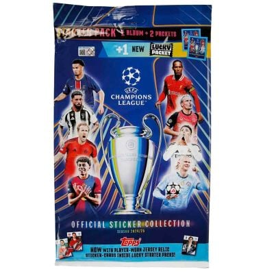 Комплект албум и стикери, Topps, Champions League 2024-2025, Starter Pack