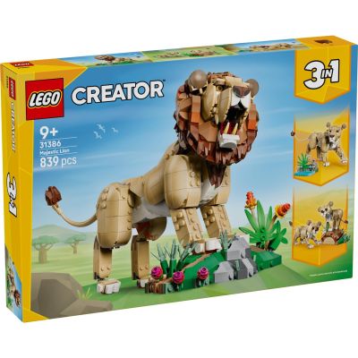 LEGO® Creator - Диви животни: Величествен лъв (31386)