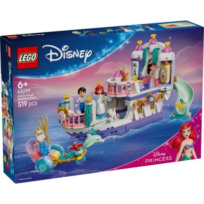 LEGO® Disney Princess - Лодка за кралската сватба на Ариел (43299)