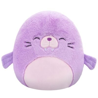 Плюшена играчка, Squishmallows, Fuzzamallows, Тюленът Уини, 30 см