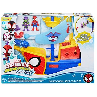 Комплект за игра с фигурки, Spidey and his Amazing Friends, Пиратски кораб, Water webs, G0666