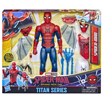 Комплект фигурка с аксесоари, Marvel Spider-Man, Brand New Day, Titan Series, G2450