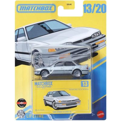 Метална количка, Matchbox, 1990 Honda Accord CB, JCL27
