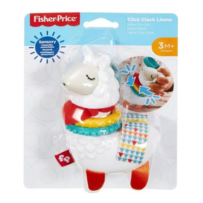 Играчка дрънкалка Fisher Price, Лама, FXC20