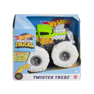 Високопроходим автомобил, Hot Wheels, Twisted Tredz, 1:43, Bone Shaker, GVK38