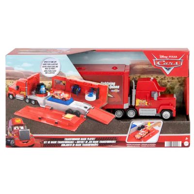 T000HDC75_001w 0194735020423 Комплект за игра, Disney Cars, Camion Transformabil Mack , HDC75