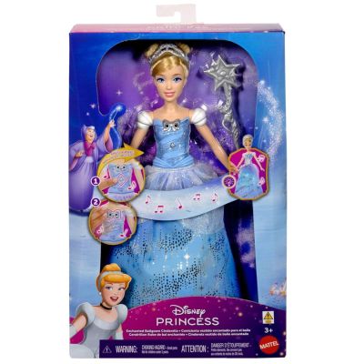 Кукла със светлини и звуци, Disney Princess, Пепеляшка,  JBF94