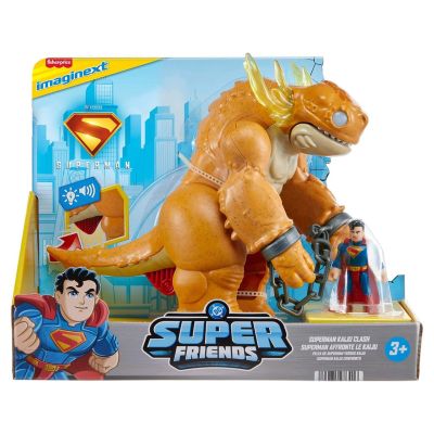 Комплект от 2 фигурки, Imaginext, Сблъсък между Superman и Kaiju Clash, JDL07