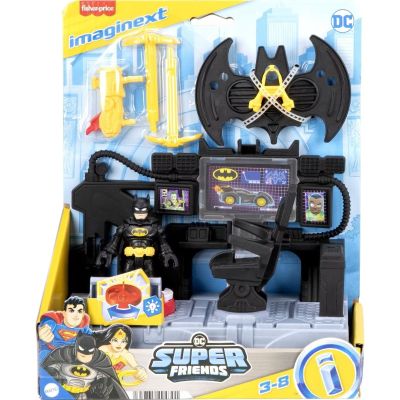 Комплект за игра с фигурка, Imaginext, Dc Super Friends, Bat Command Center, JFD93