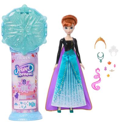 Кукла с аксесоари изненада, Disney Frozen, Jewel Reveal, Анна, JJY37