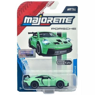 Метална количка, Majorette, Porsche 911 GT3 Cup (992), 1:64, Зелена