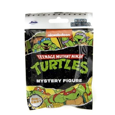 Метална фигурка, изненада, Jada, Nano Ninja Turtles, 4 см