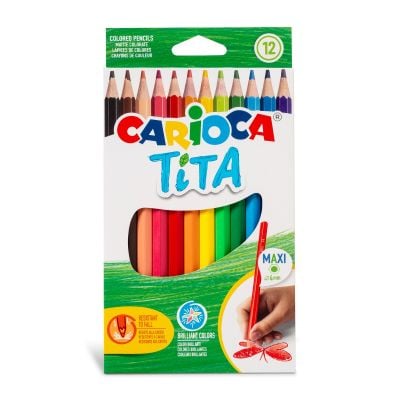 T01042789_001w 8003511427894 Комплект 12 маркера, Carioca, Tita Maxi