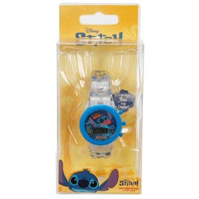 Дигитален ръчен часовник със светлини, Disney Stitch