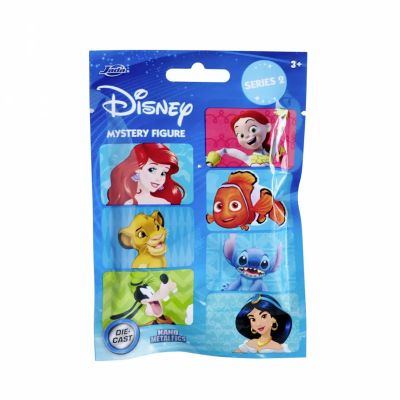 Нано метална фигурка изненада, Jada, Disney, Серия 2, 4 см