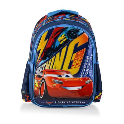 Раница с 2 отделения, Lightning Mcqueen, Cars, Синя
