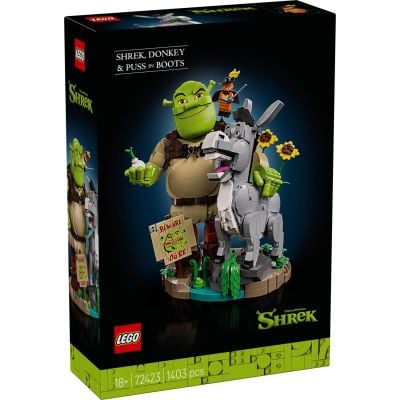LEGO® Shrek - Шрек, магарето и Котаракът в чизми (72423)