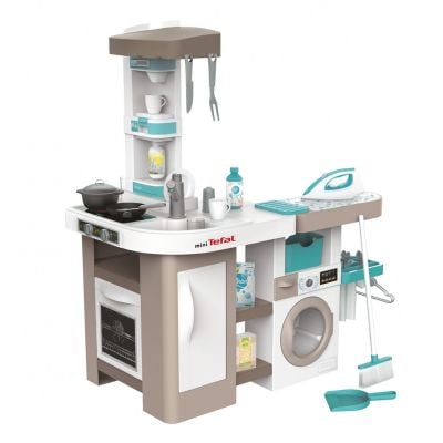 Кухненски комплект с аксесоари, Smoby, Cleaning Mini Tefal, 36 аксесоара