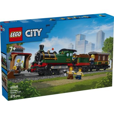 LEGO® City - Старомоден парен влак (60511)