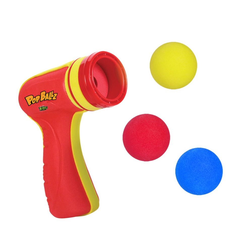 Пистолет Zing, Pop Ballz, червен