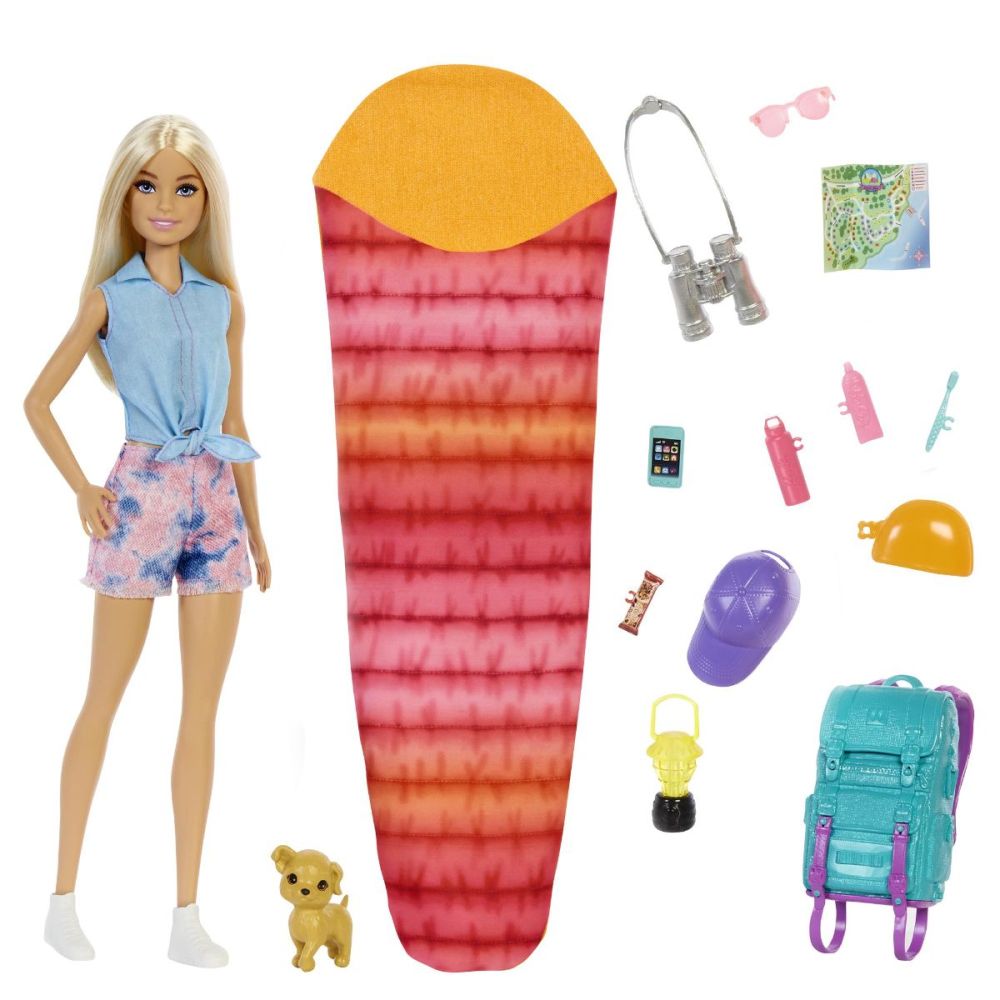Кукла Barbie Малибу, На Къмпинг