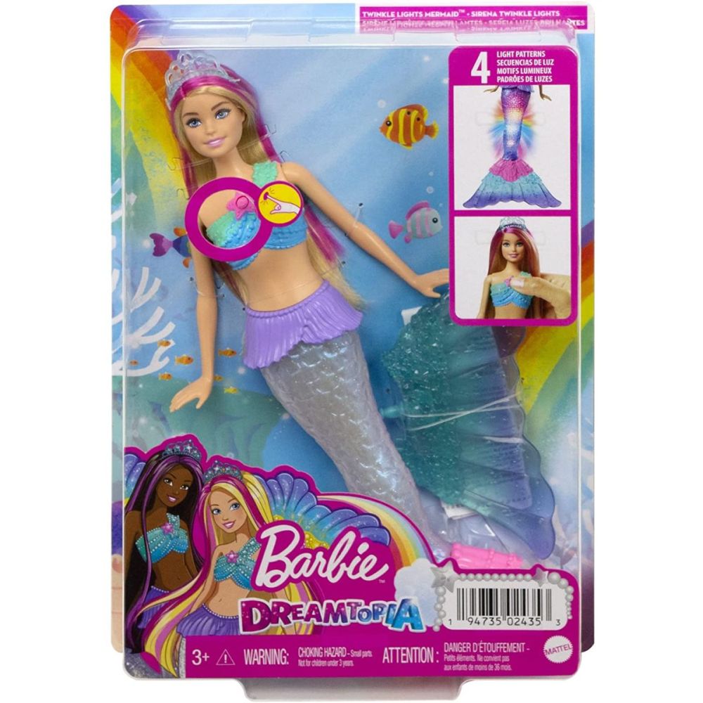 Кукла Барби, Barbie Dreamtopia, Русалка със светлини