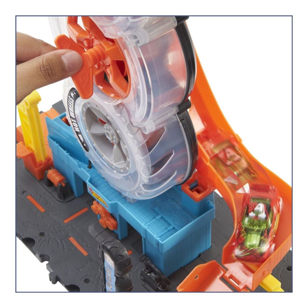 Комплект за игра Hot Wheels, Работилница за гуми