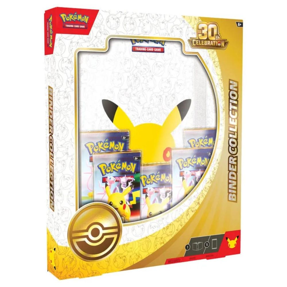 Комплект карти за игра, Pokemon TCG, Celebration 30Th, Binder Collection