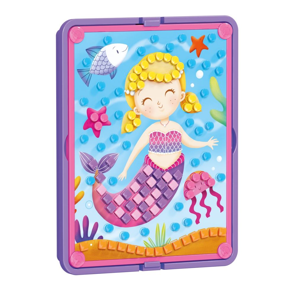 Креативна игра с мозайка, Quercetti, Pin Fairy