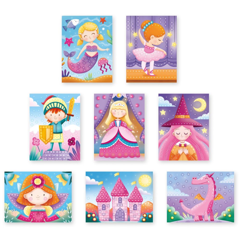 Креативна игра с мозайка, Quercetti, Pin Fairy
