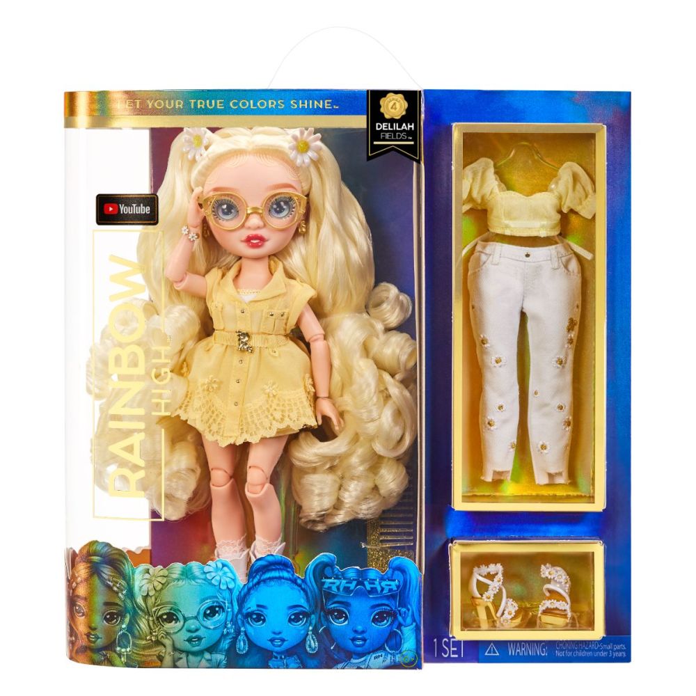 Кукла Rainbow High Fashion Doll, S4, Делайла Фийлдс, 578307