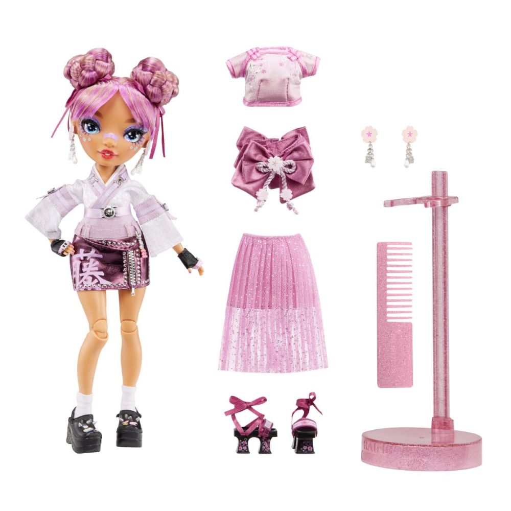 Кукла Rainbow High Fashion Doll, S4, Лила Ямамото, 578338
