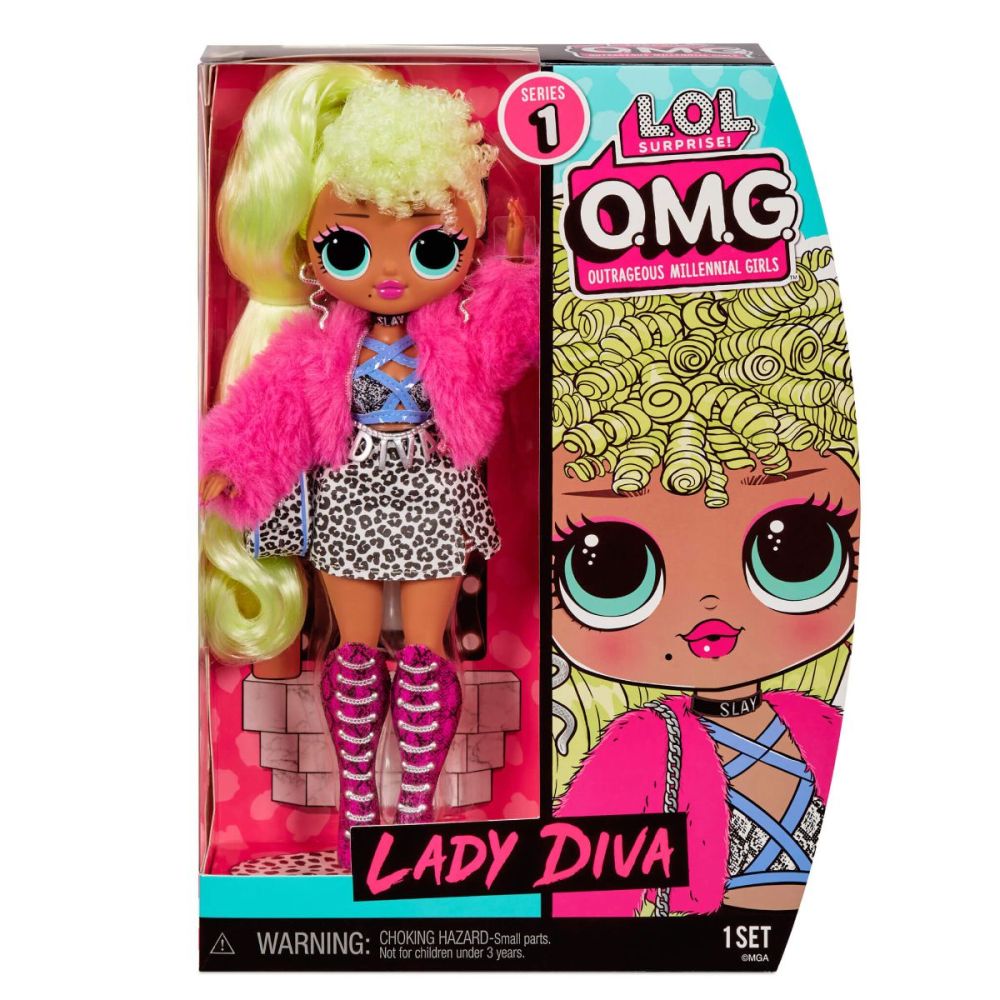 Кукла LOL Surprise OMG Lady Diva, 580539