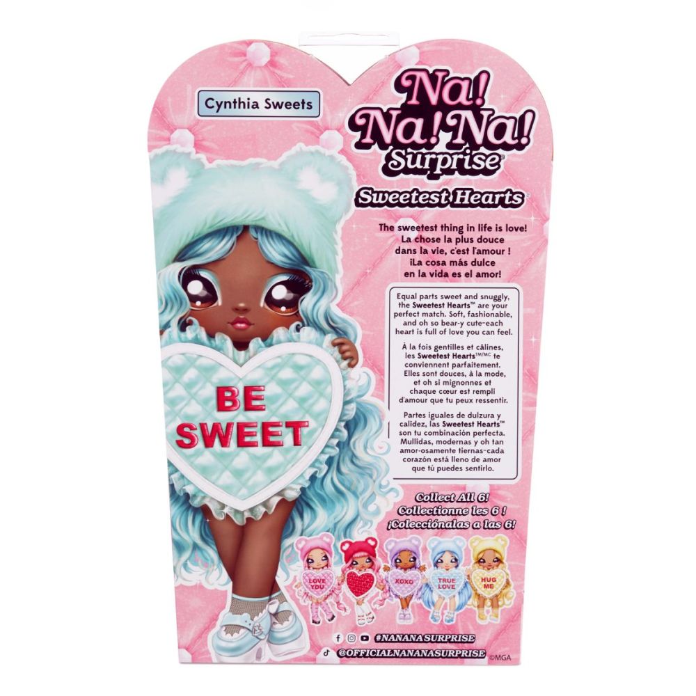 Кукла Na Na Na Surprise Sweetest Hearts, Cynthia Sweets, 581338C3