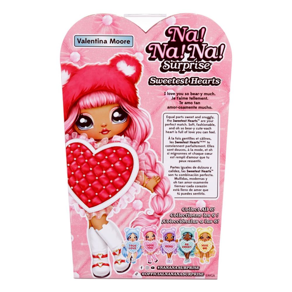 Кукла Na Na Na Surprise Sweetest Hearts, Valentina Moore, 581291C3