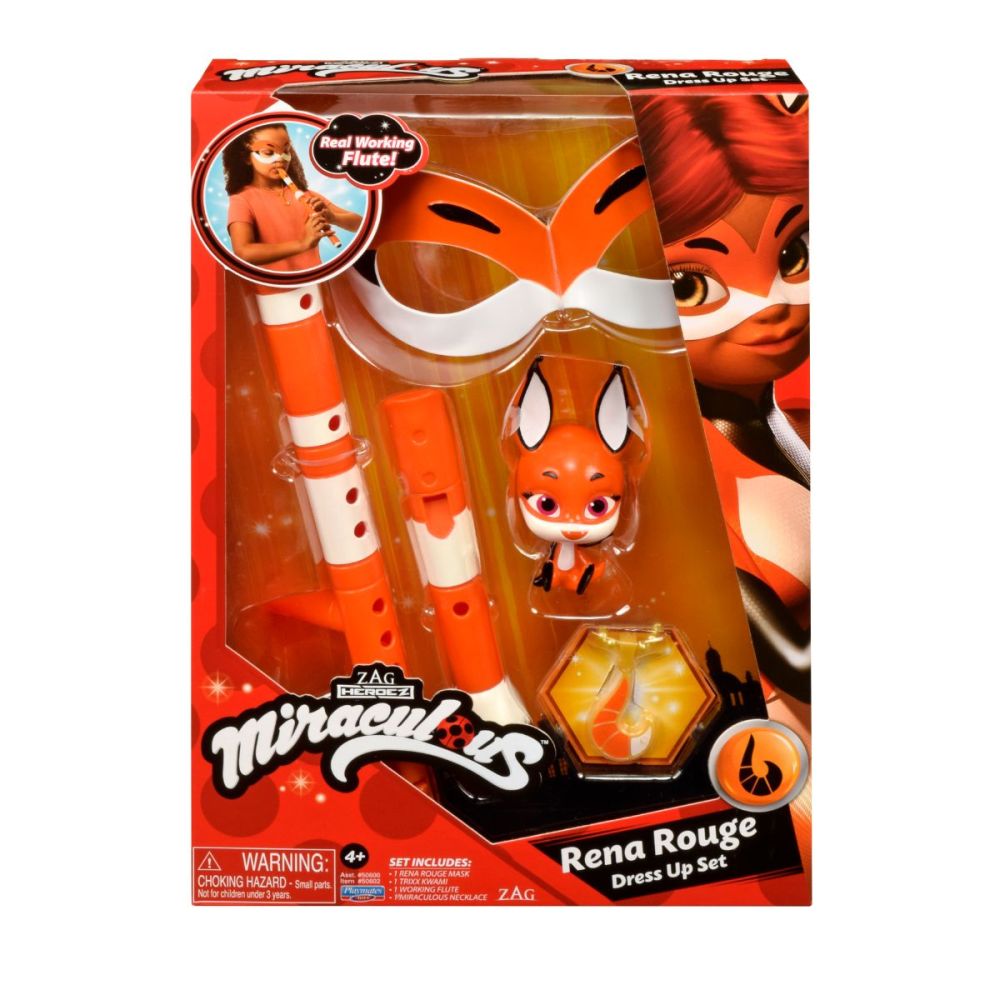 Комплект маска и аксесоари Miraculous, Rena Rouge