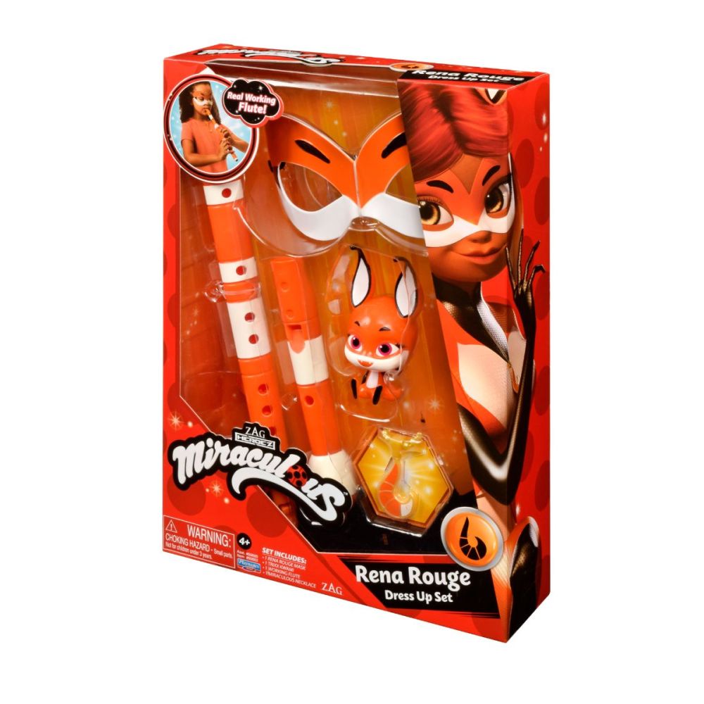 Комплект маска и аксесоари Miraculous, Rena Rouge