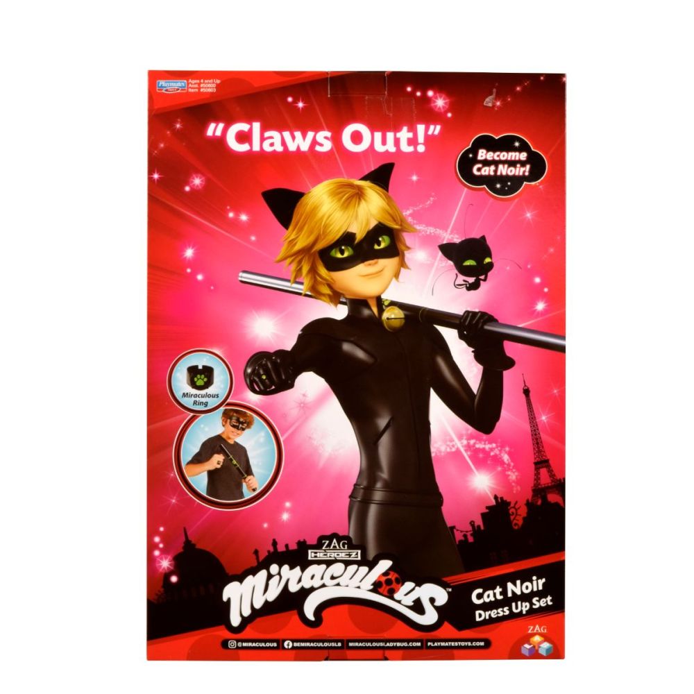 Комплект маска и аксесоари Miraculous, Cat Noir