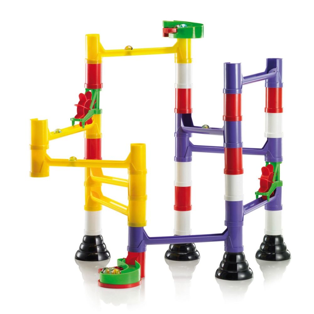 Строителен комплект Quercetti, Migoga Marble Run Basic, 45 части